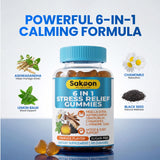 Sakoon Nutrition Sleep Gummies showing ingredients list