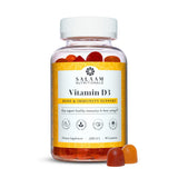 Salaam Nutritionals Vitamin D3 gummies front view with packaging