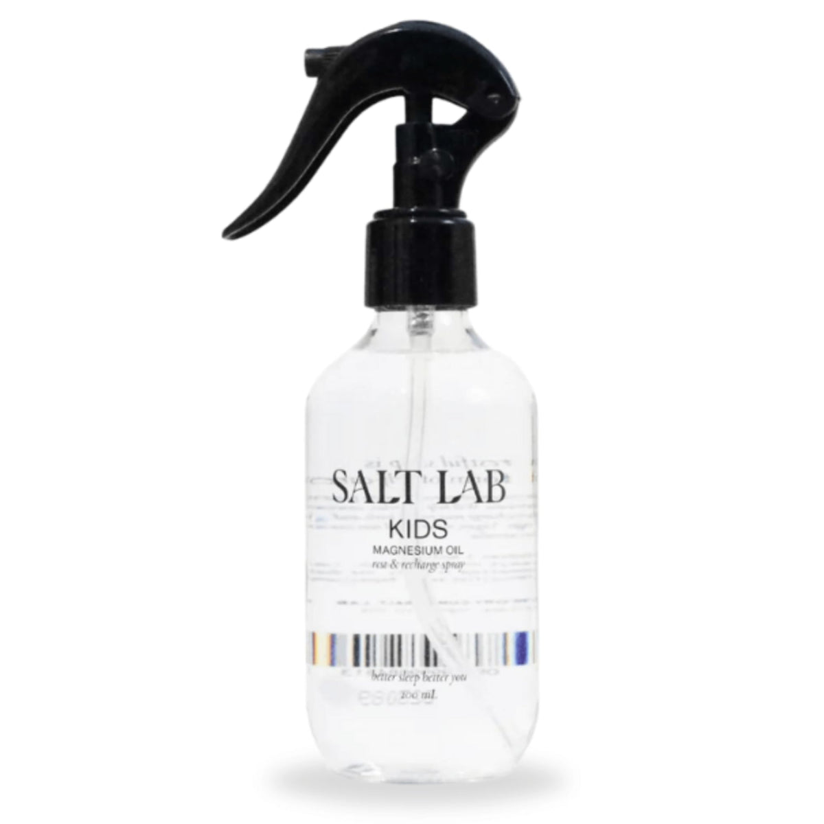 SALT LAB Kids Magnesium Oil Spray 200g front view