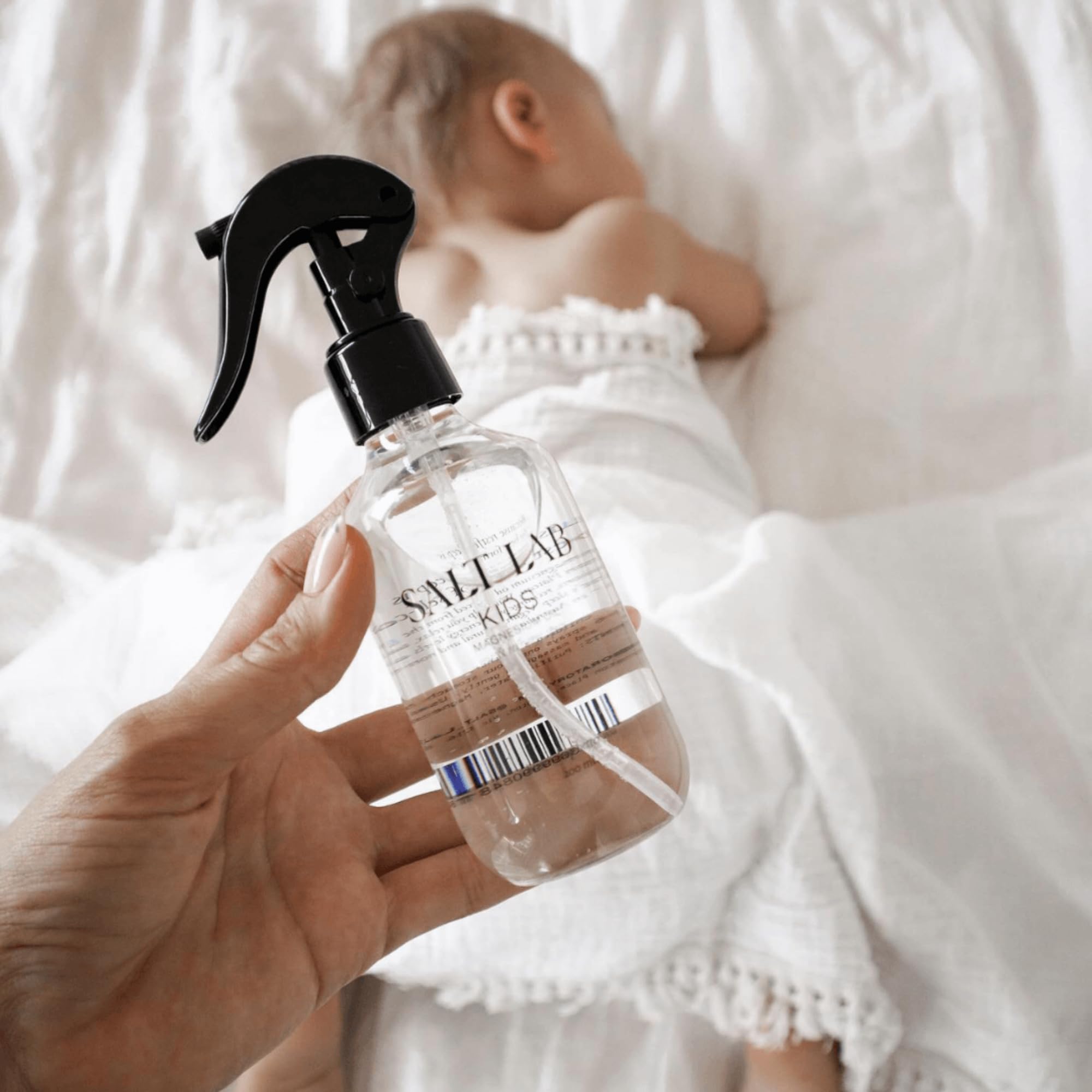 SALT LAB Kids Magnesium Oil Spray 200g with packaging