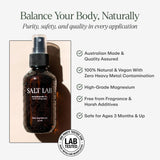 SALT LAB Magnesium Oil Spray 150g side view