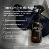 SALT LAB Magnesium Oil Spray 200g back view