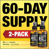 Salt Lake Supplements B12 Liquid Spray cap off showing spray mechanism