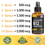 Salt Lake Supplements B12 Liquid Spray in a lifestyle setting