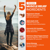 SaltWrap Mag 3D Magnesium Supplement 100g capsules on a wooden table