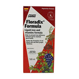 Salus Floradix Iron Formula 500ml front view with packaging