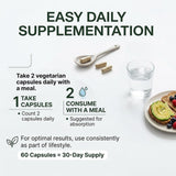 Salvora Organic Rhodiola Rosea Capsules 500mg nutrition facts