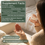 Salvora Rhodiola Rosea Herbal Supplement packaging side view