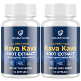 Samarogen Kava Kava Supplement 55% Kavalactones front view