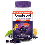 Sambucol Black Elderberry Gummies front view packaging