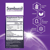 Sambucol Black Elderberry Syrup 721g bottle side view