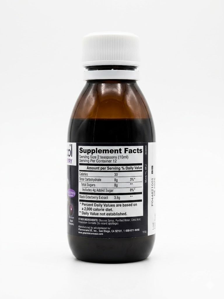 Sambucol Black Elderberry Syrup family use scene