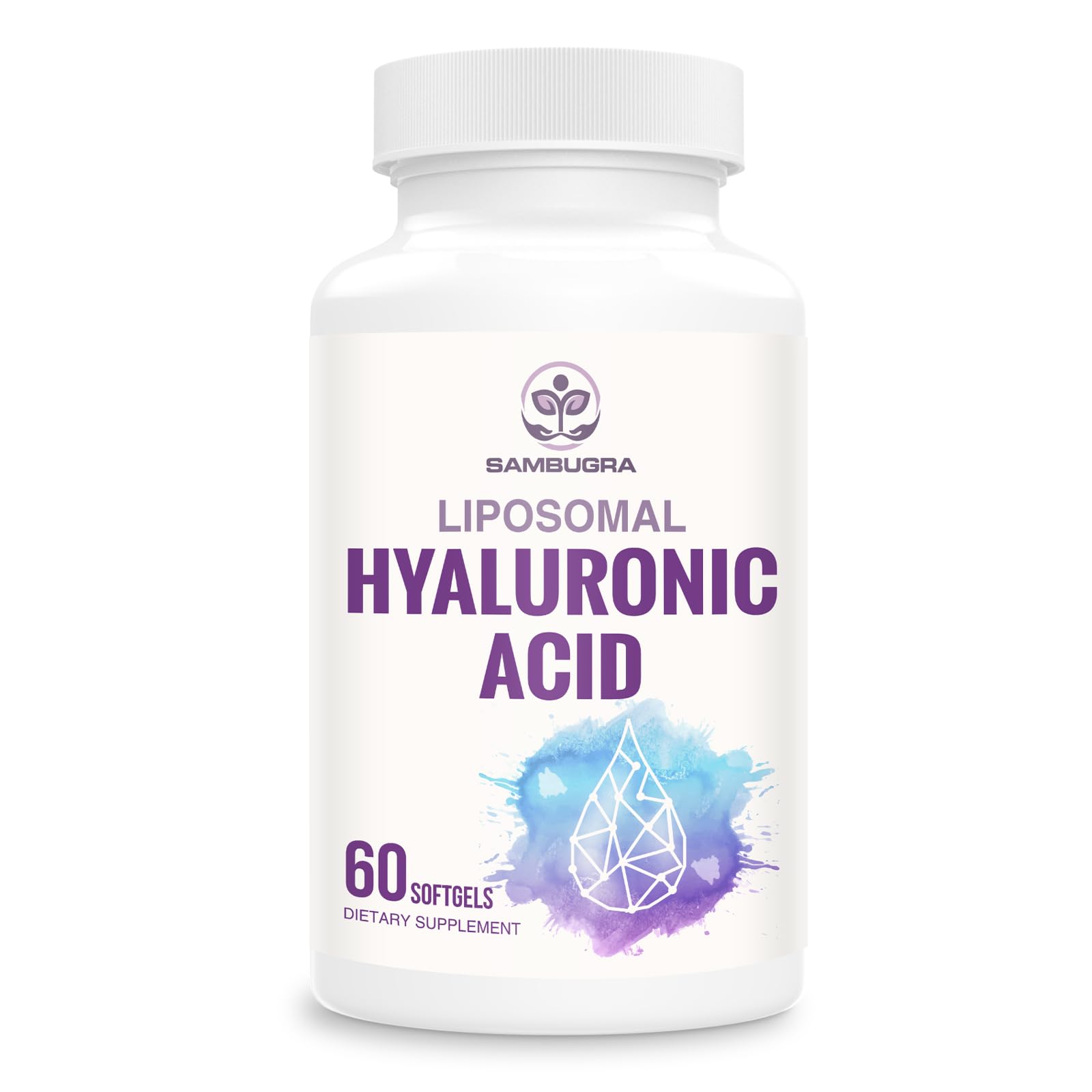 Sambugra Liposomal Hyaluronic Acid Capsules bottle front view