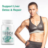 Sambugra TUDCA Supplement capsules in hand