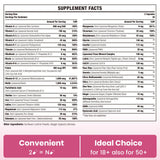 Sambugra Women's Multivitamins 1400mg capsules on a table