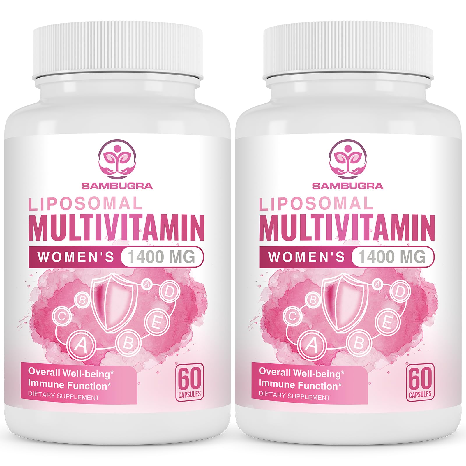 Sambugra Women's Multivitamins 1400mg front view
