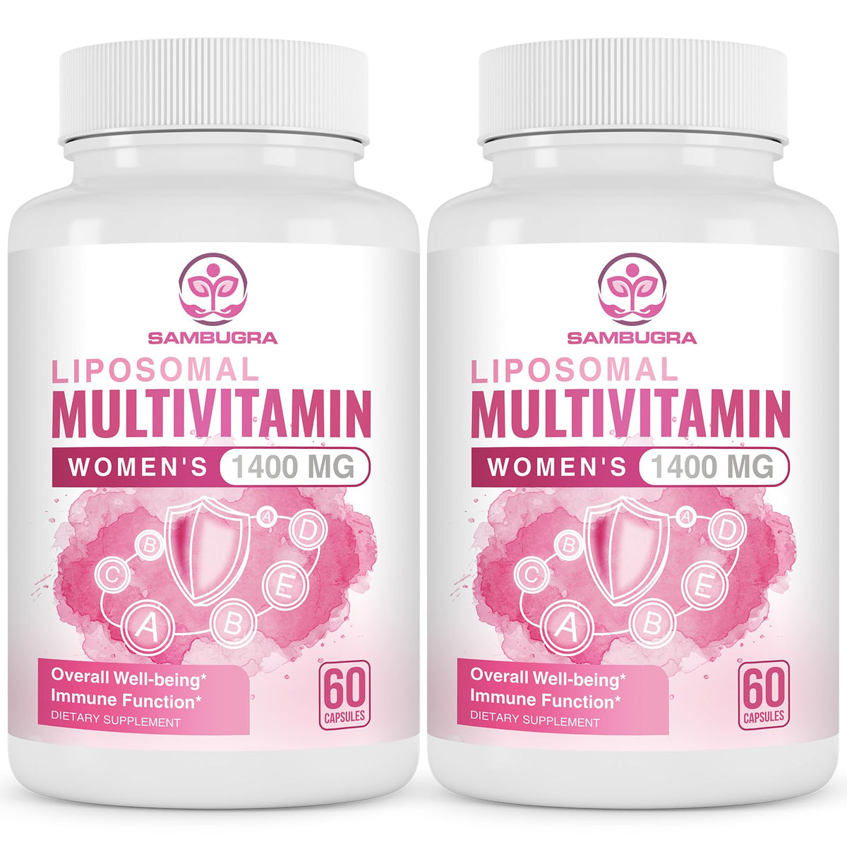 Sambugra Women's Multivitamins 1400mg front view