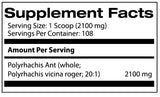 Samsara Herbs Polyrhachis Black Ant Extract 227g scoop and powder