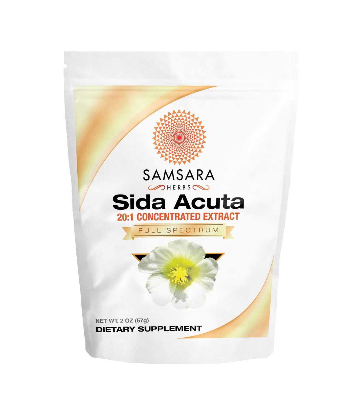 Samsara Herbs Sida Acuta Extract Powder 57g front view
