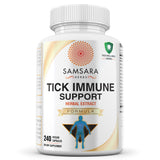 Samsara Herbs Tick daily wellness Support 240 Count Capsules front view