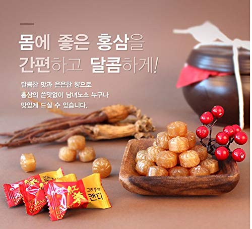 SAMSIDAE Korean Red Ginseng Candy ingredients list