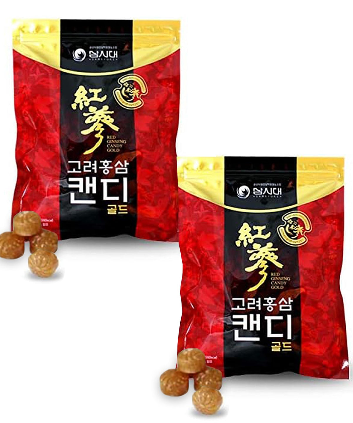 SAMSIDAE Korean Red Ginseng Candy packaging front view