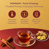 SAMSIDAE Korean Red Ginseng & Ginger Supplement packaging