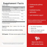 Sana Herbal Sciences Hawthorn Berry Supplement bottle side view