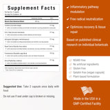 Sana Herbal Sciences Muscle Root 900mg vegan capsules with ingredients