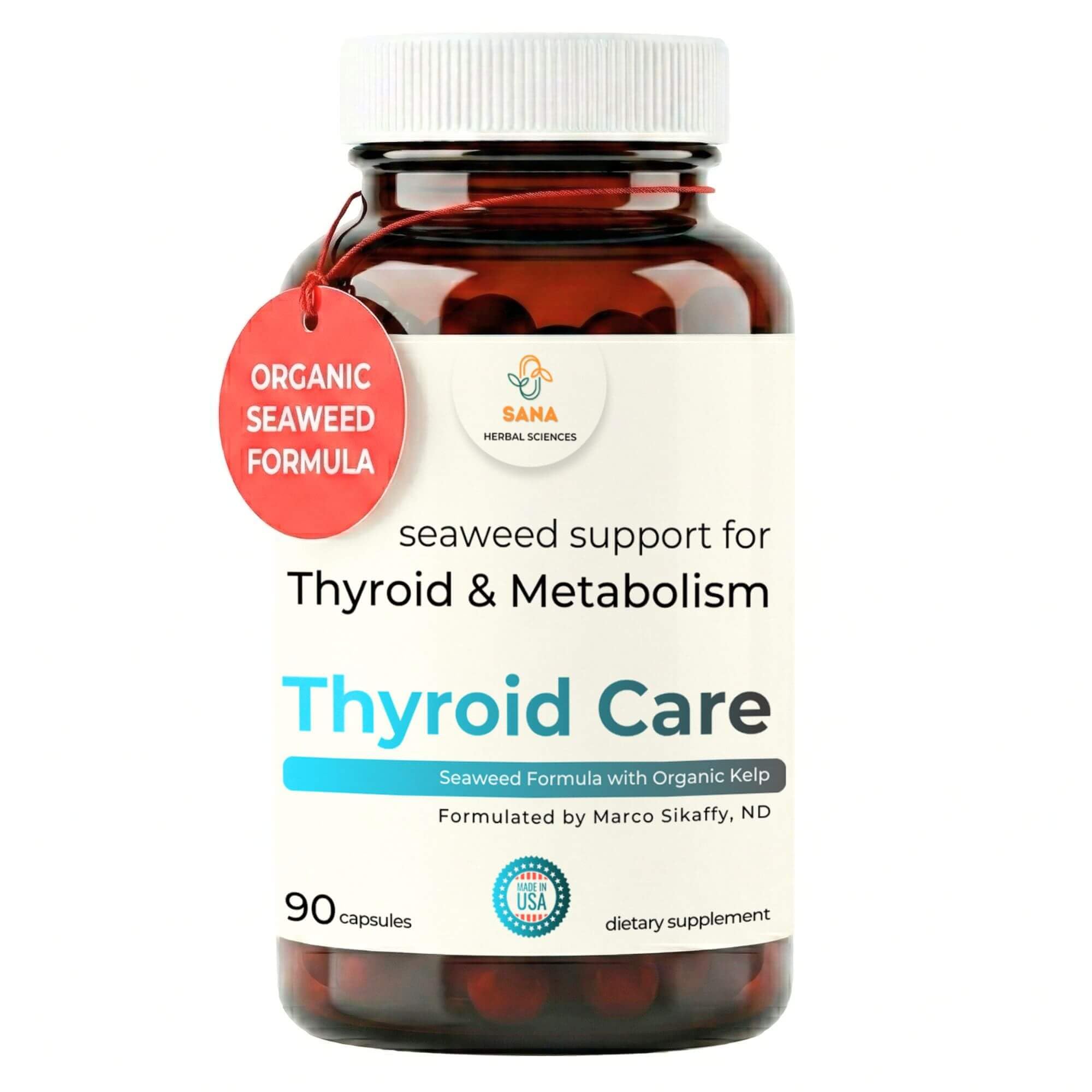 Sana Herbal Sciences Thyroid Care front view packaging