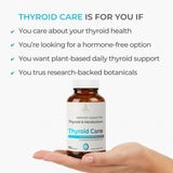 Sana Herbal Sciences Thyroid Care ingredients list