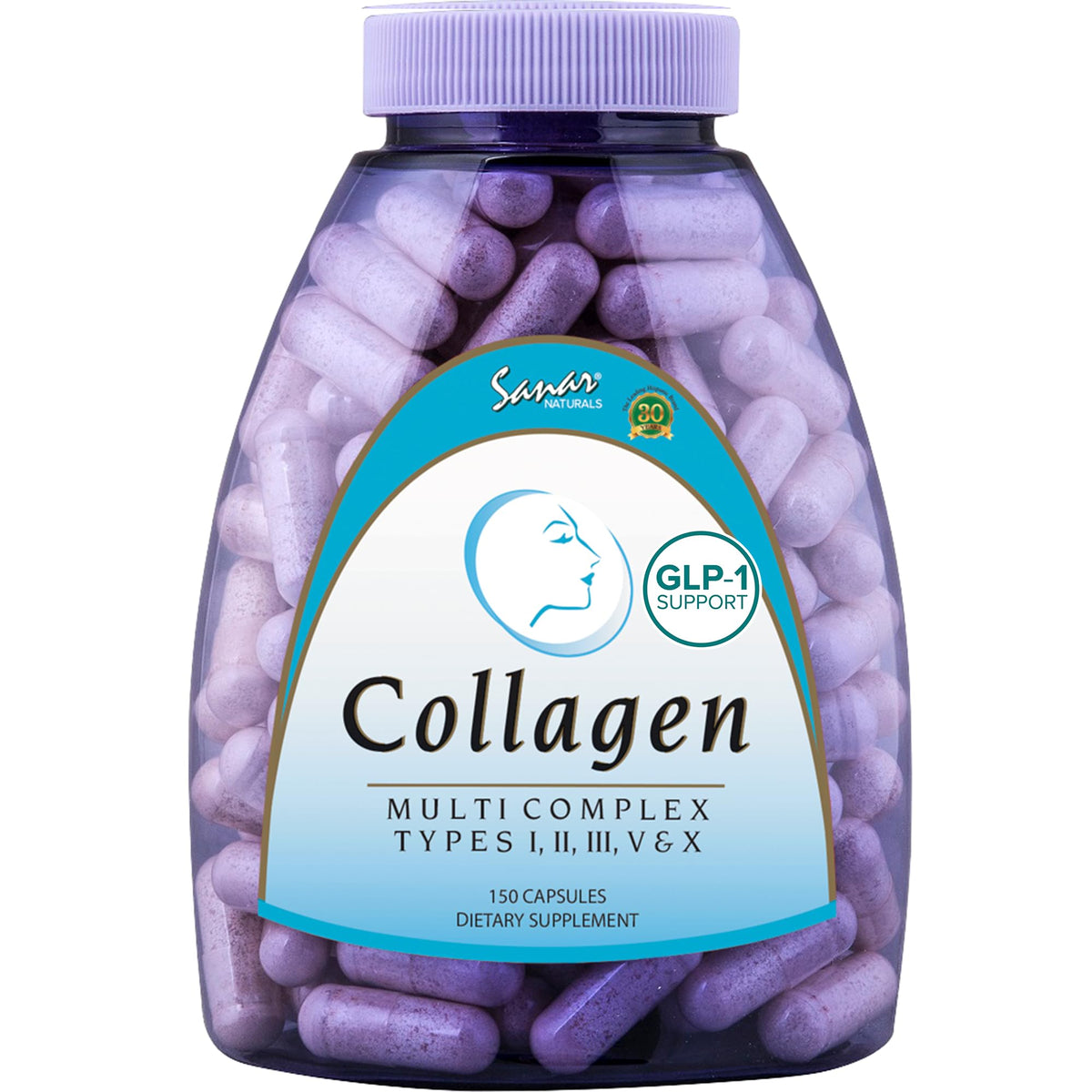 Sanar Naturals Multi Collagen Complex 85g front view