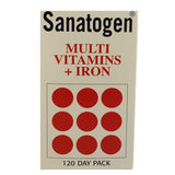 Sanatogen Multi Vitamins & Iron 109g front view