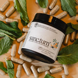 Sanctum daily Support Capsules with ingredients list