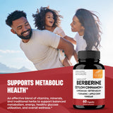 Sandhu's Advanced Berberine Ceylon Cinnamon Supplement bottle with measuring spoon