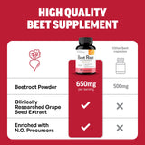 Sandhu's Beet Root Powder Capsules with other health supplements