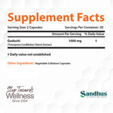 Sandhu's Guduchi Supplement bottle with label