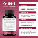Sandhu's Kidney Support Supplement bottle with label