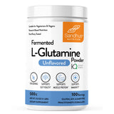 Sandhu's L-Glutamine Powder 499g front view packaging