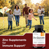 Sandhu's Quercetin Zinc Supplement 100g capsules in a health setting