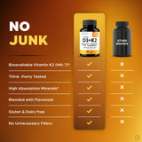 Sandhu's Vitamin D3 & K2 6-in-1 Daily Stack packaging
