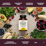 SANDHUHERBALS Magnesium Complex Capsules back label