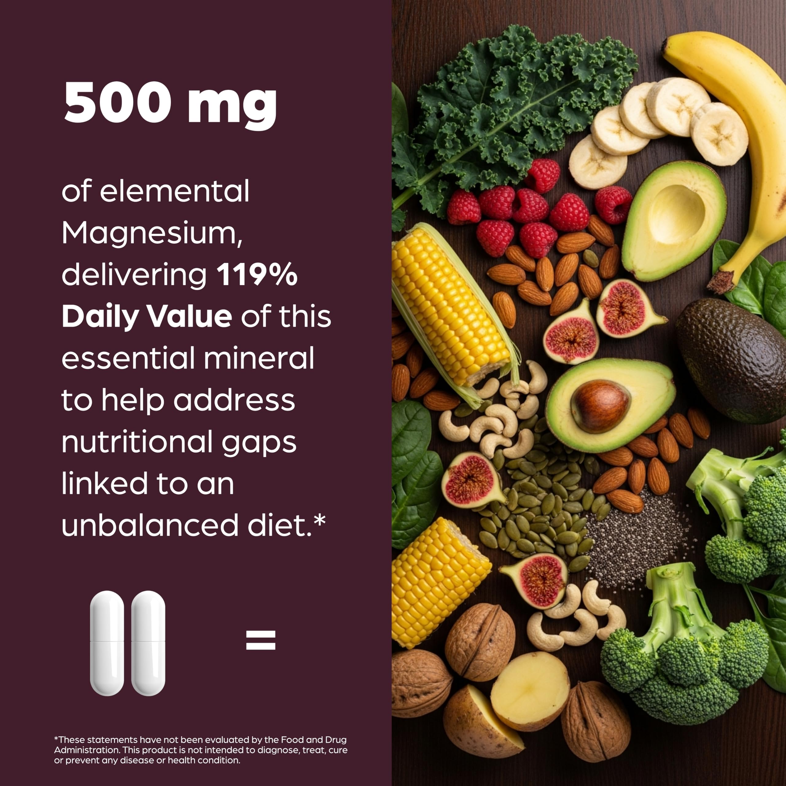 SANDHUHERBALS Magnesium Complex packaging dimensions
