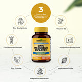SANDHUHERBALS Zinc Magnesium Aspartate ingredients list