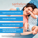Sanhelios Curbita Pumpkin Seed Oil capsules in a hand