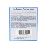 Sanicare Sani-Tablet in a foot spa water demonstration