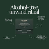 Santé Blends Kava Kava Supplement back view packaging