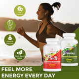 Santegra Fruit & Vegetable Supplement in lifestyle setting
