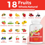 Santegra Fruit & Veggie Supplement tablets in matcha flavour