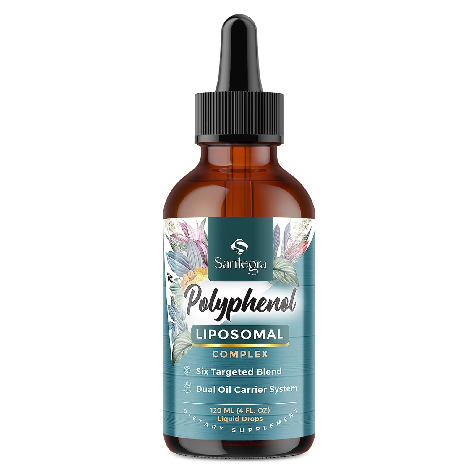 Santegra Polyphenols Drops 249g front view